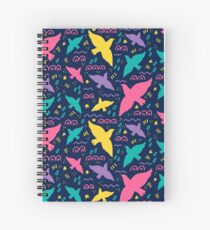 Birds fly Spiral Notebook
