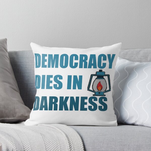 Item preview, Democracy Dies in Darkness designed and sold by SerpentSkyArts.