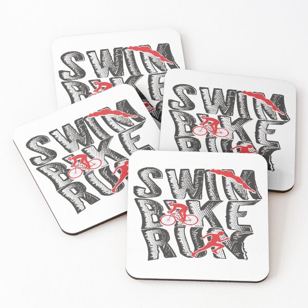 Artikelvorschau, Triathlon – Triathlet Schwimmen, Radfahren, Laufen entworfen und verkauft von SmartStyle.