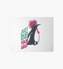 Penguin punk Art Board