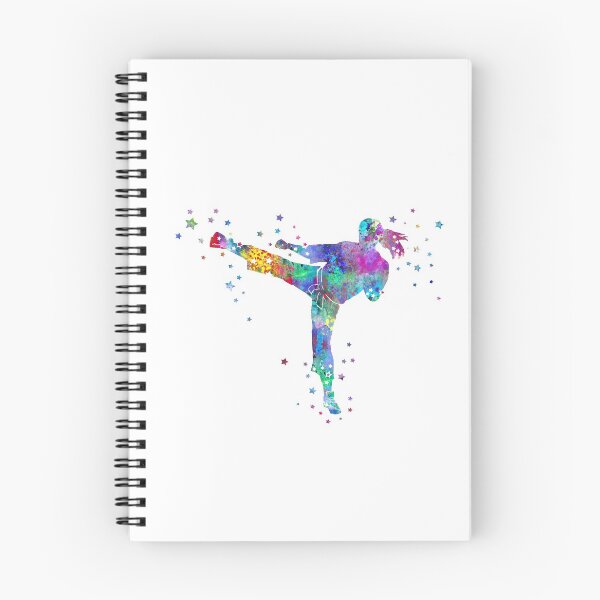 Item preview, Karate fighter girl designed and sold by Rosaliartbook.