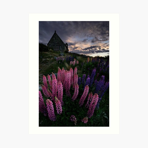 Sundown on the Shepherd Art Print
