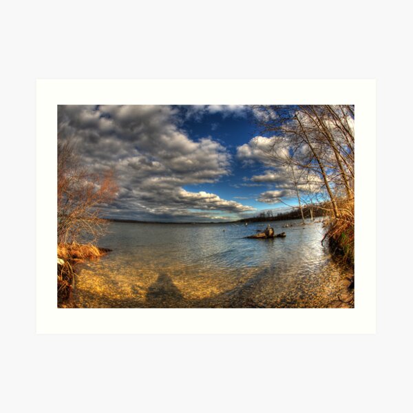 Reflecting Art Print