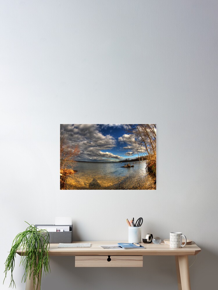 Thumbnail 2 of 3, Poster, Reflecting designed and sold by angelcher.