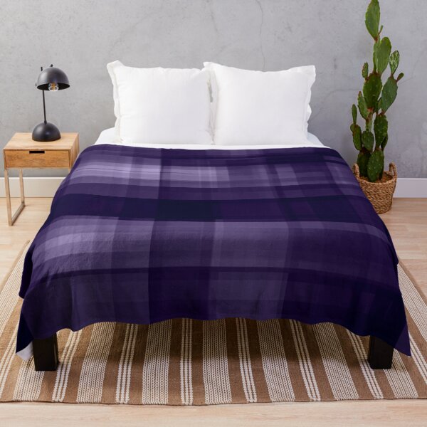 Item preview, Monochrome Purple Plaid designed and sold by Roanemermaid.