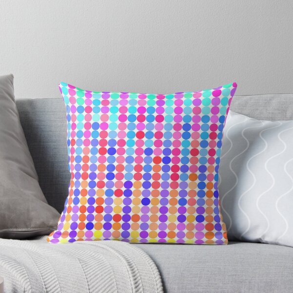 Item preview, Bright Cool Rainbow Gradient Dots designed and sold by tabbygun.