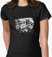 Stormtrooper distracted Women's Fitted T-Shirt