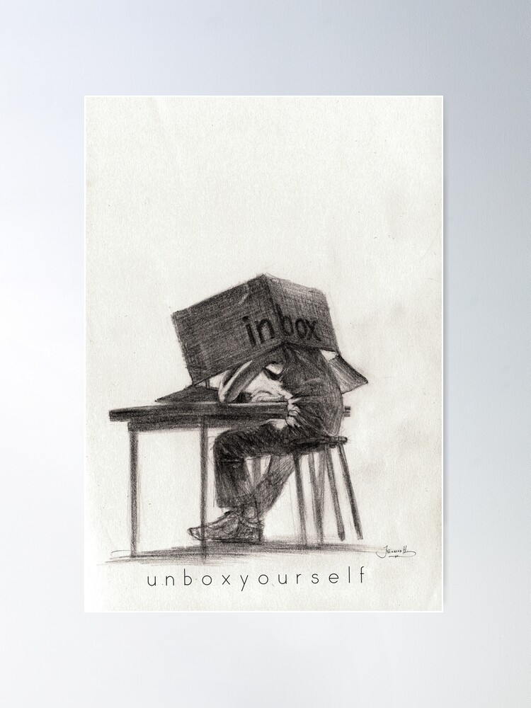 Alternate view of Unboxyourself - Inbox Poster