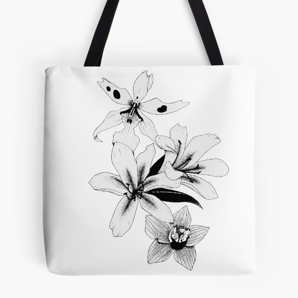 Item preview, Lillies and Orchids designed and sold by NowtbutEllie.