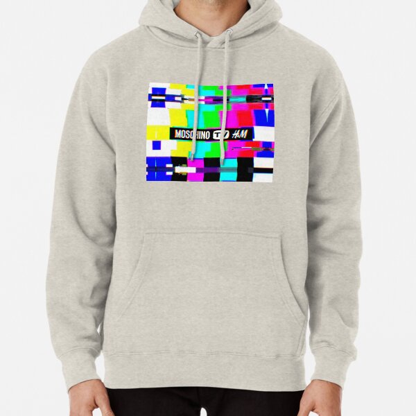 moschino tv hoodie