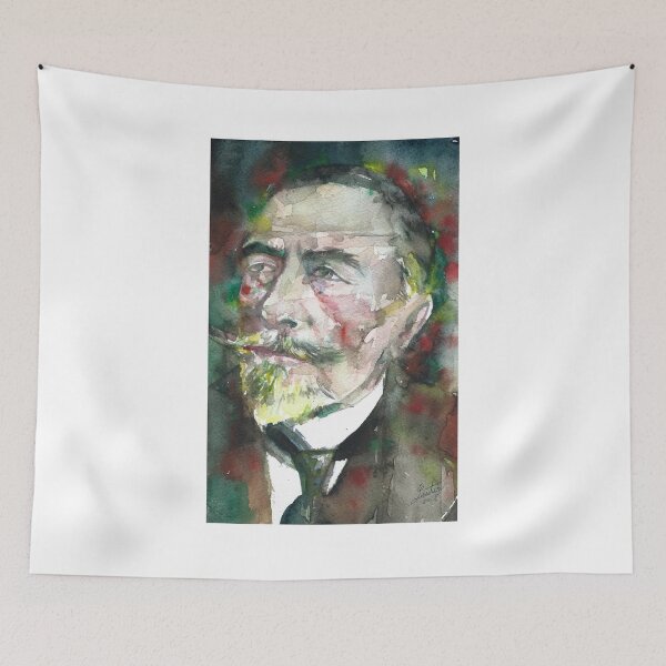 Item preview, JOSEPH CONRAD - watercolor portrait.2 designed and sold by lautir.