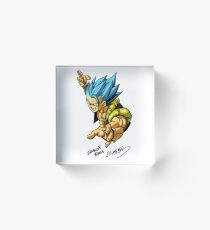 Gogeta blue toriyama Acrylic Block