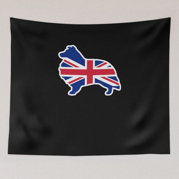 Item preview, Sheepdog Dog Flag of the United Kingdom (1) designed and sold by shoppzee.