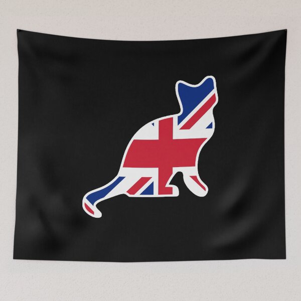 Item preview, Havana Brown Cat Flag of the United Kingdom designed and sold by shoppzee.