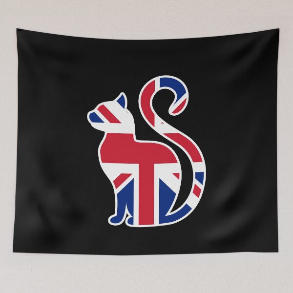 Item preview, Ocicat Cat Flag of the United Kingdom designed and sold by shoppzee.