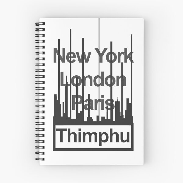 Item preview, Thimphu Bhutan City Text design designed and sold by GetItGiftIt.