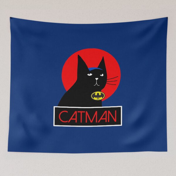 Item preview, CatMan The Super Hero designed and sold by SuperrSunday.