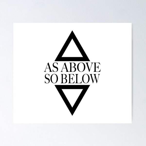 Item preview, As Above, So Below designed and sold by avidfan2000.
