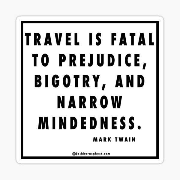 Item preview, Travel - Mark Twain Quote designed and sold by River and Ridge.
