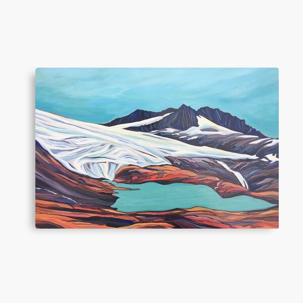 Macbeth Icefield Metal Print