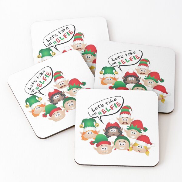 Item preview, Christmas Elves - Let s take an #elfie designed and sold by mimogoshopping.