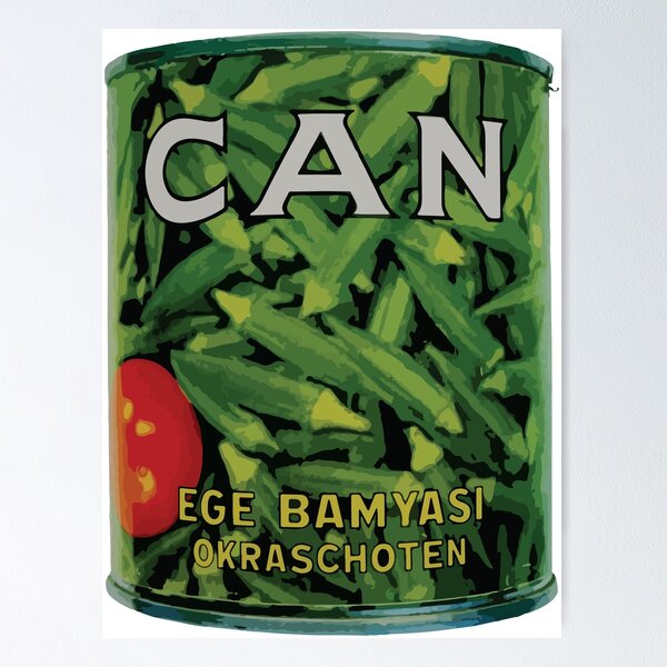 Item preview, Can Ege Bamyasi Art designed and sold by QuakerRecords.
