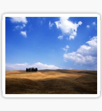 Tuscan Hillside Sticker