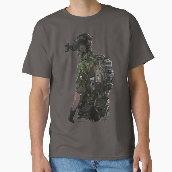 Vista previa del artículo con la obra «Operaciones especiales soldado militar», diseñado y vendido por hiwez.