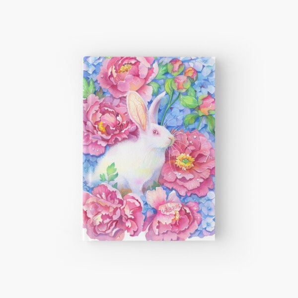 Rabbit Chinese Zodiac Watercolor Hardcover Journal