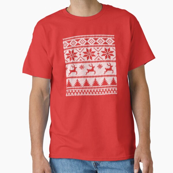 Fair Isle Christmas Classic T-Shirt