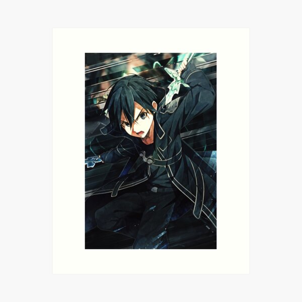 Custom Canvas Art Sword Art Poster Sword Art Online Game Wall