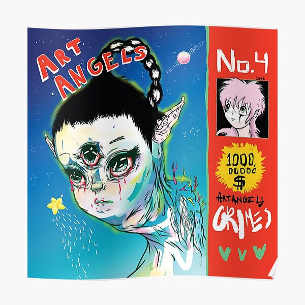 Grimes - Art Angels Poster