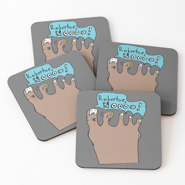 Item preview, Robertoe Broken Toe Joke Illustration designed and sold by Theokotos.