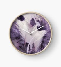 Feather Portrait Clock