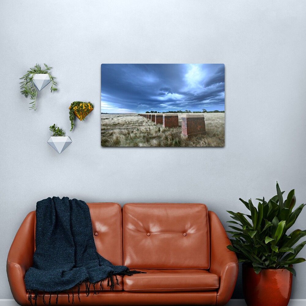 Storm Bridge, Castlemaine, Australia Metal Print