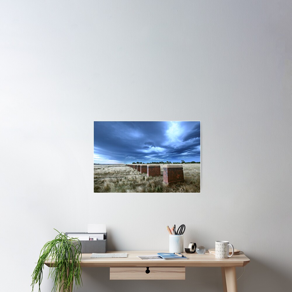 Storm Bridge, Castlemaine, Australia Poster
