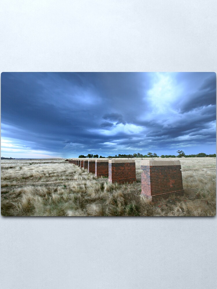 Alternate view of Storm Bridge, Castlemaine, Australia Metal Print