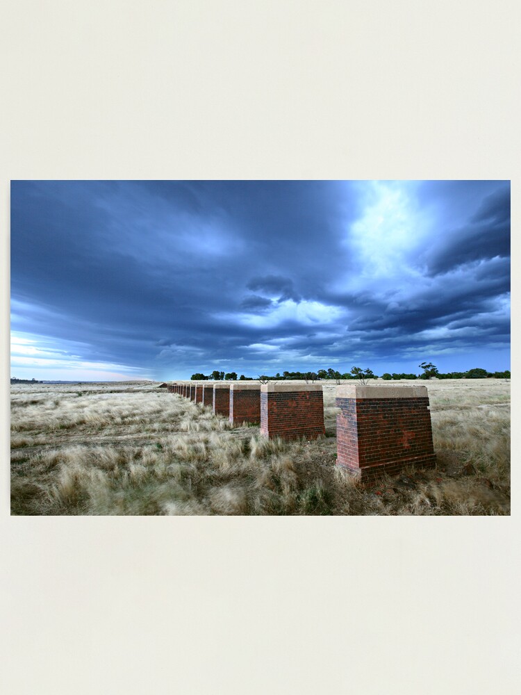 Alternate view of Storm Bridge, Castlemaine, Australia Photographic Print