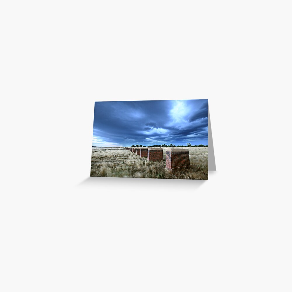 Storm Bridge, Castlemaine, Australia Greeting Card