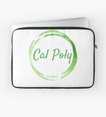 Cal Poly Watercolor Circlr Laptop Sleeve