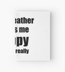Cuaderno de tapa dura Horsefeather Cocktail Lover Funny Gift for Friend Alcohol Mixed Drink
