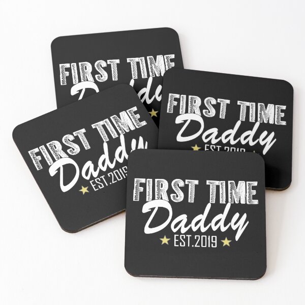 Item preview, First Time Daddy EST.2019 designed and sold by SmartStyle.