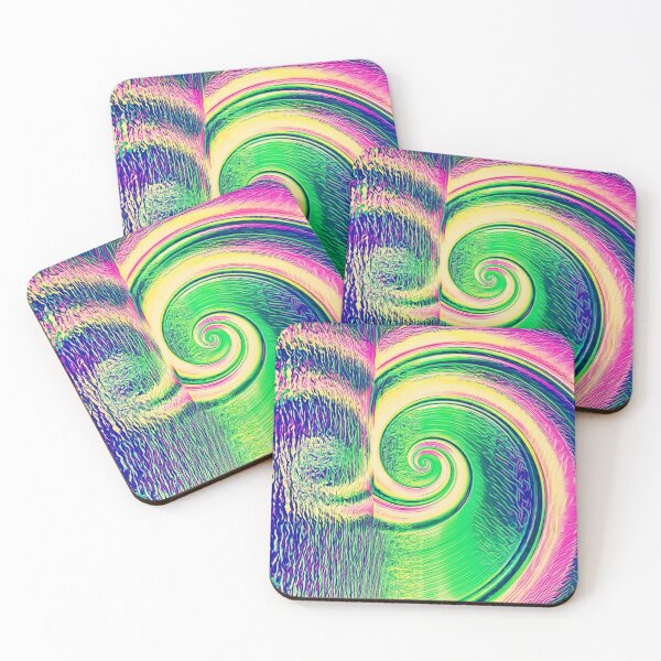Item preview, Fibonacci abstract reflections designed and sold by blackhalt.