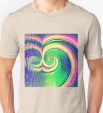 Fibonacci abstract reflections Slim Fit T-Shirt