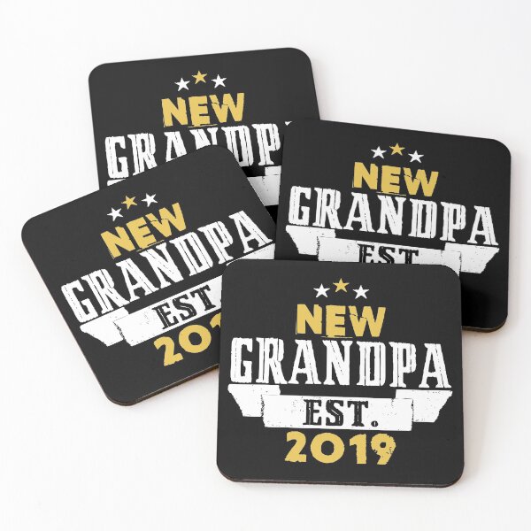 Item preview, New Grandpa EST.2019 designed and sold by SmartStyle.