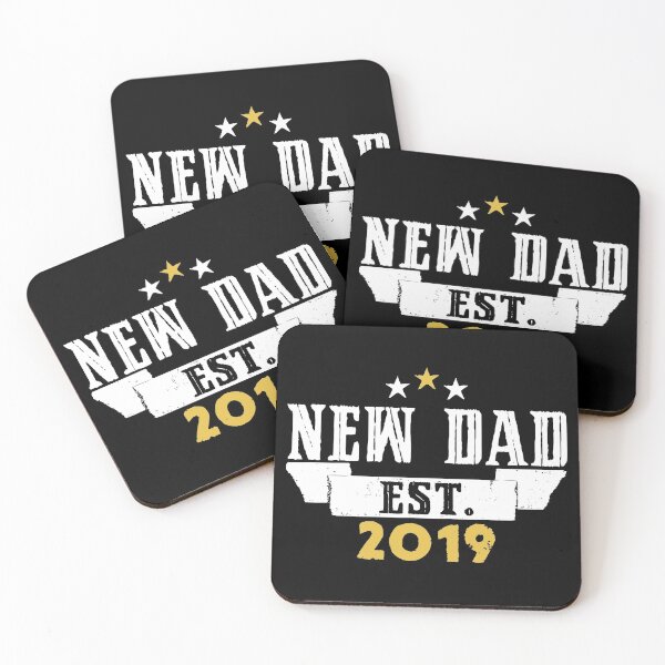 Item preview, New Dad EST.2019 designed and sold by SmartStyle.