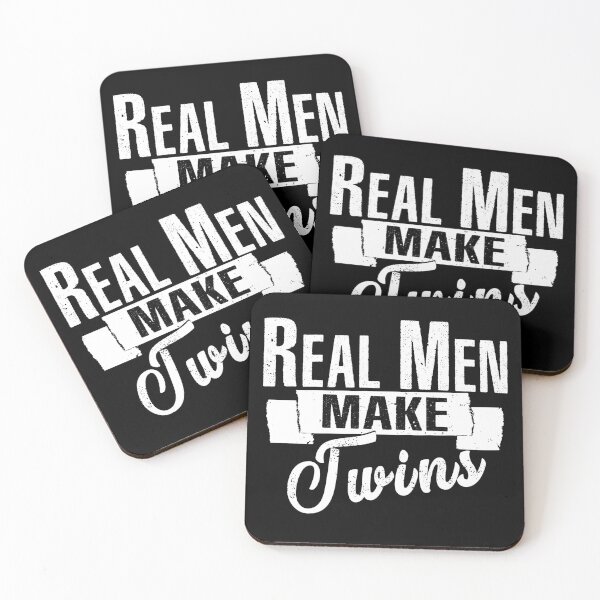 Item preview, Real Men Make Twins designed and sold by SmartStyle.