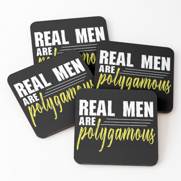 Item preview, Real Men Are Polygamous designed and sold by SmartStyle.