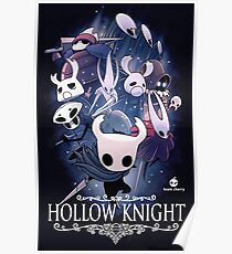 Hollow Knight-Deckblatt Poster