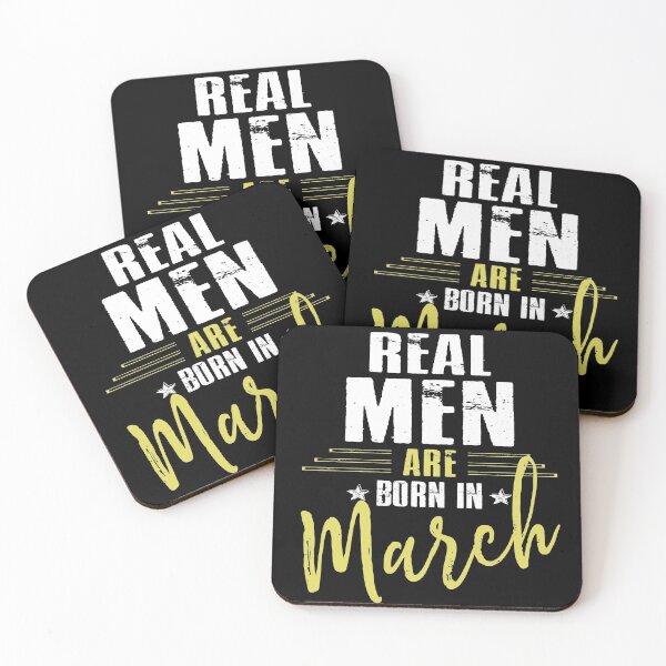 Item preview, Reak Men Are Born In March designed and sold by SmartStyle.